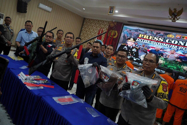 Tim Kementerian Lingkungan Hidup dan Kehutanan (KLHK) bersama Polda Banten kembali menggelar Operasi Penindakan Perburuan Satwa Liar di Taman Nasional Ujung Kulon. Foto: KLHK