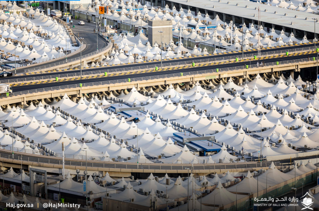 Kota Tenda Mina di luar Kota Makkah Foto: Dok Haj Ministry