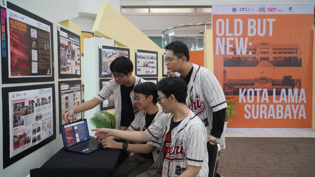 Pameran dan talkshow 'Old But New' yang mengupas Kota Lama Surabaya.