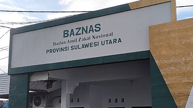 Kantor Baznas Sulawesi Utara.