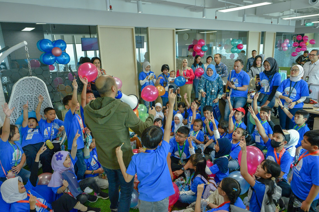 BPJS Ketenagakerjaan gelar kegiatan "Kids Go to Office" untuk menyambut Hari Keluarga Nasional di kantor pusat BPJS Ketenagakerjaan, Jakarta, Jumat (14/6/2024). Foto: Dok. Istimewa