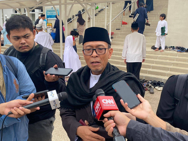 Kepala Kantor Masjid Agung Al-Azhar, Tatang Komara di Masjid Agung Al-Azhar, Jakarta Selatan, Minggu (16/6).  Foto: Zamachsyari/kumparan