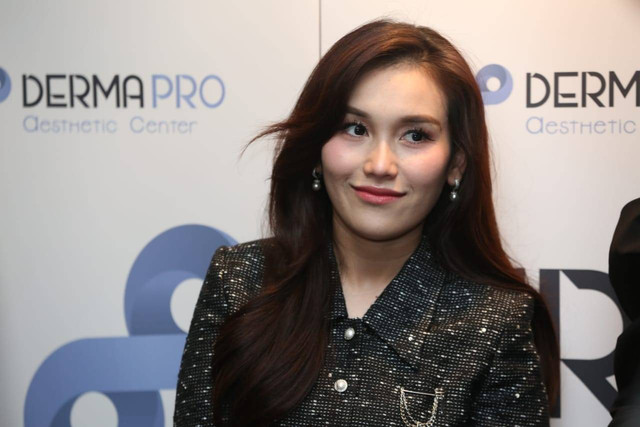 Penyanyi Ayu Ting Ting saat ditemui di Hotel Pullman, Jakarta Barat. Dok: Istimewa