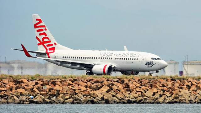 Pesawat Virgin Australia Foto: Petr Podrouzek/Shutterstock