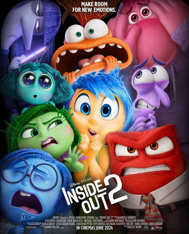 Film INside Out 2. Foto: Instagram/Disney Indonesia