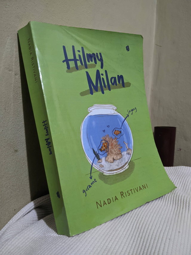 Novel Hilmy Milan Karya Nadia Ristivani (Sumber: Dokumentasi Pribadi)