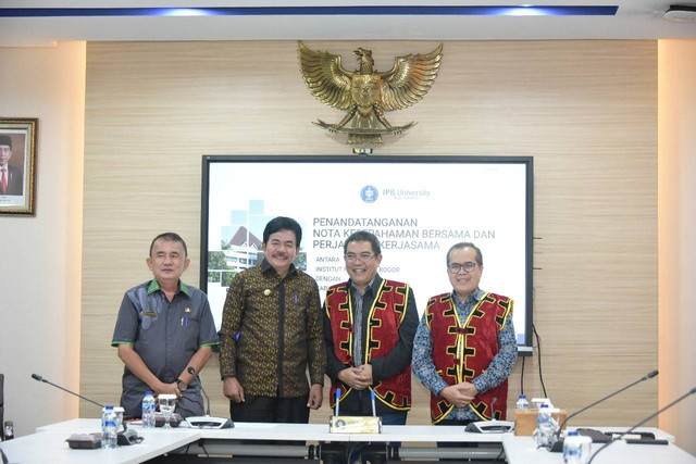 Bangun Misi Agro Mina Wisata, Kabupaten Nias Barat Perpanjang MoU dengan IPB