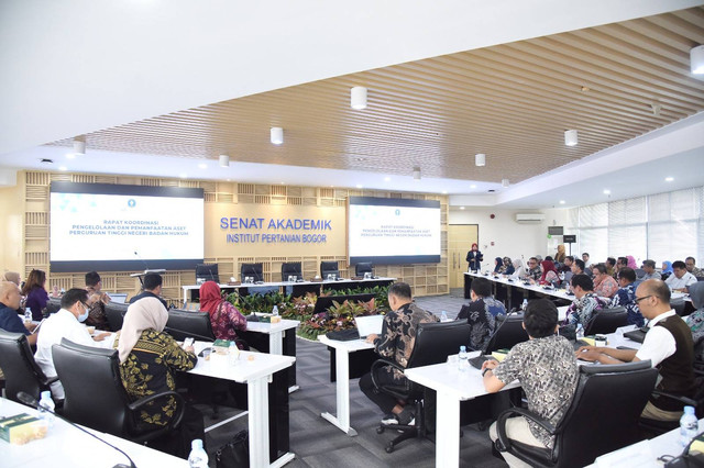 IPB University Gelar Rapat Koordinasi Pengelolaan dan Pemanfaatan Aset PTN-BH