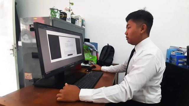 CASN Rutan Temanggung Laksanakan Pelatihan Dasar Secara Virtual