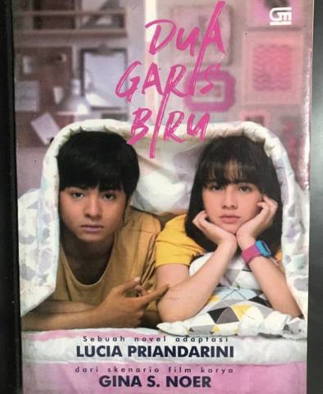 Novel Dua Garis Biru Karya Gina S. Noer (Sumber: Dokumentasi Pribadi)