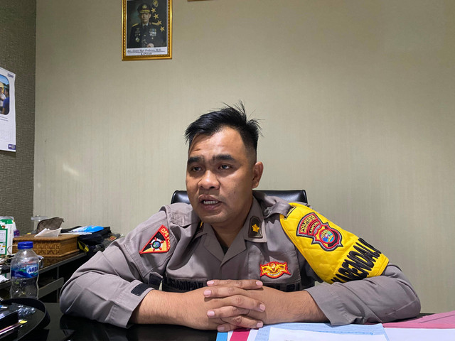 Kabag Ops Polresta Bandar Lampung, Kompol David Jeckson Sianipar. | Foto: Sinta Yuliana/Lampung Geh