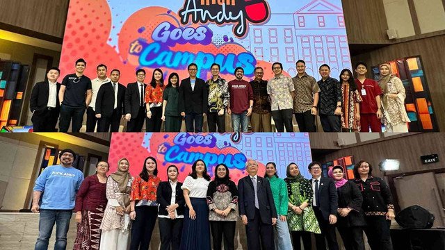 Universitas Pelita Harapan (UPH) kembali kedatangan tim "Kick Andy Goes to Campus" pada 18 Juni 2024 yang dilaksanakan di Auditorium Fakultas Kedokteran UPH Kampus Lippo Village, Karawaci, Tangerang.