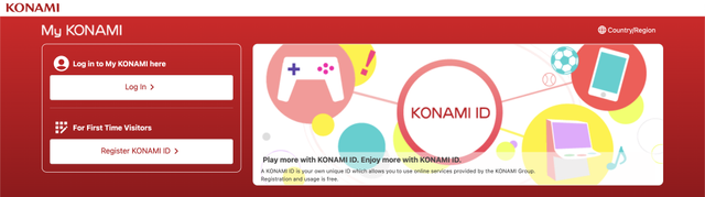 Ilustrasi cara ganti email Konami ID. Foto: Konami 