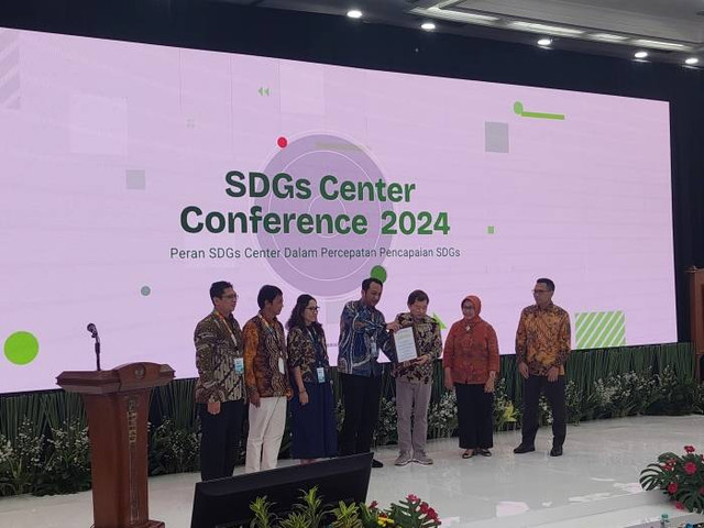 Dukung SDGs Indonesia, IPB University Kenalkan OVOC di SDGs Center Conference