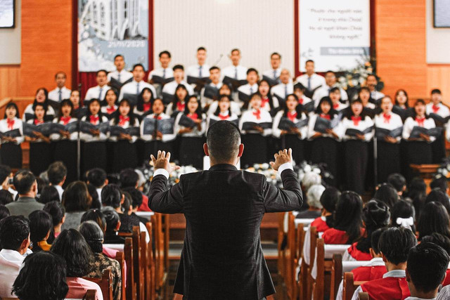 Ilustrasi contoh deskripsi ekstrakurikuler paduan suara. Sumber: Pixabay/dangkhoa1848