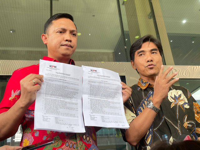 Kuasa hukum PDIP, Ronny Talapessy, saat ditemui di Kantor Dewas KPK, Jakarta Selatan, Kamis (20/6). Foto: Fadhil Pramudya/kumparan