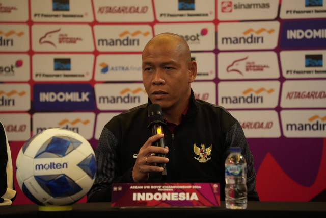 Nova Arianto, pelatih Timnas U-16 Indonesia. Foto: PSSI