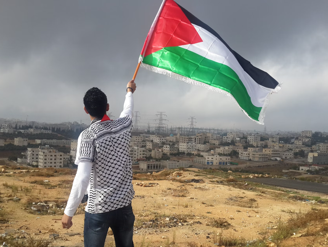 Ilustrasi pidato tentang palestina singkat. Sumber: Unsplash/Ahmed Abu Hameeda