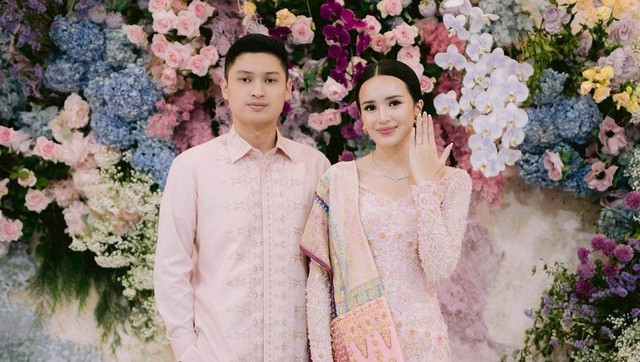 Beby Tsabina dan Rizki Natakusumah. Foto: Venema Pictures, Instagram @bebytsabina