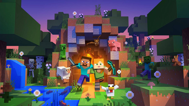 Ilustrasi game Minecraft. Foto: Xbox