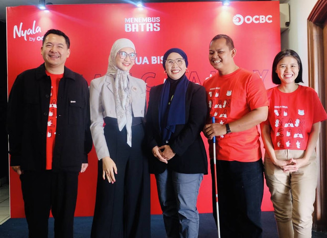 Bank OCBC Hadirkan Program Baru untuk Penyandang Disabilitas. Foto: Dok. OCBC