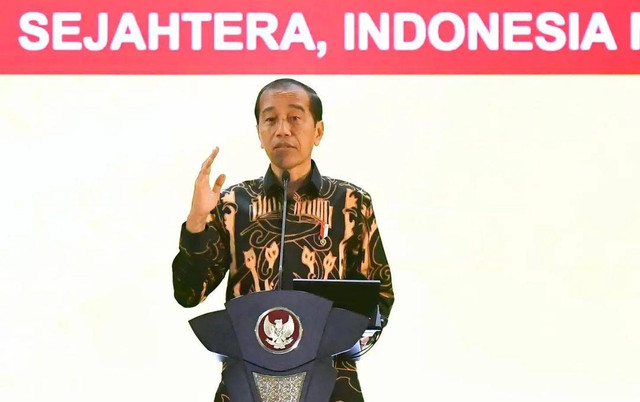 foto Jokowi memberikan pidato (sumber https://www.instagram.com/jokowi)