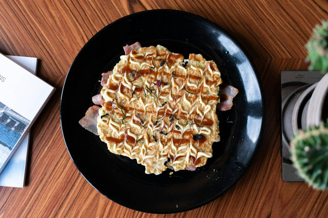 Ilustrasi Okonomiyaki Rumahan. Foto: Pexels