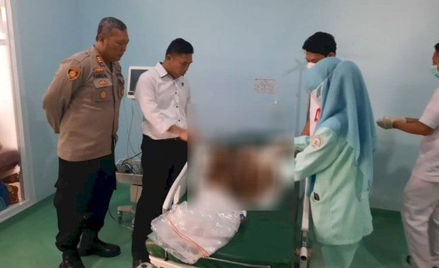 Mayat bayi tersebut ditemukan di lemari kamar seorang wanita bernama Komsiatun alias Kokom di Musi Rawas, Sumsel, Foto : Polres Musi Rawas