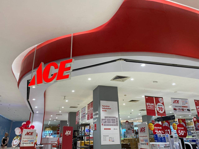 ACE yang ada di Lantai 3, Palembang Square Mall, Foto : Abdul Toriq/Urban Id