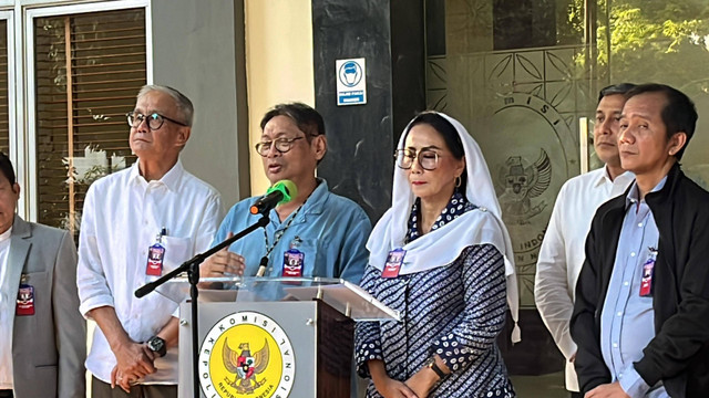 Konpers Panitia Seleksi (Pansel) calon anggota Komisi Kepolisian Nasional (Kompolnas) di Kantor Kompolnas, Jakarta, Rabu (26/6/2024). Foto: Dok. Istimewa