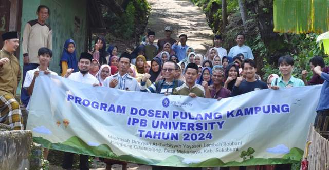 Program Dospulkam IPB Kenalkan Konsep Kampung Wakaf dan Pengembangan Jagung