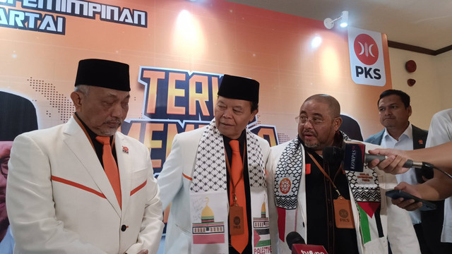 Presiden PKS Ahmad Syaikhu saat dijumpai di acara penutupan Sekolah Kepemimpinan PKS di Hotel Grand Sahid Jaya, Jakarta Pusat, Kamis (27/6/2024). Foto: Thomas Bosco/kumparan