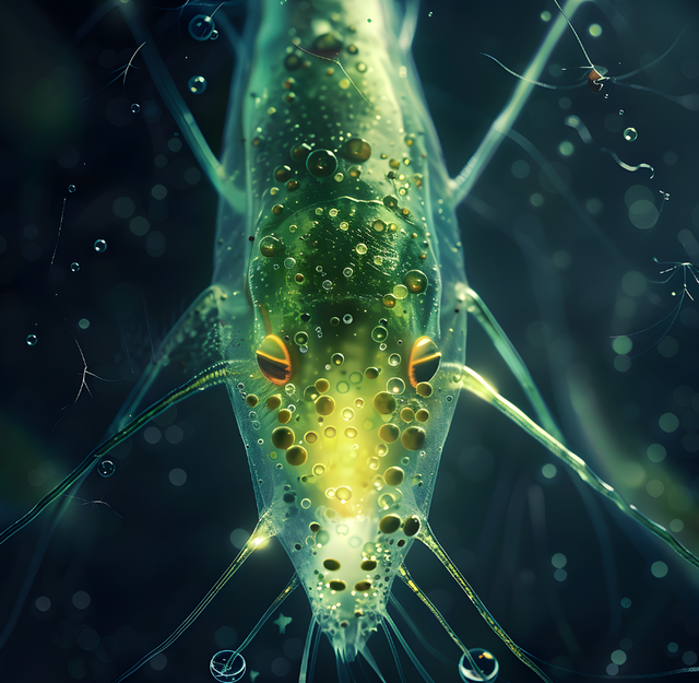 Fitoplankton (Sumber: https://pixabay.com/id/)