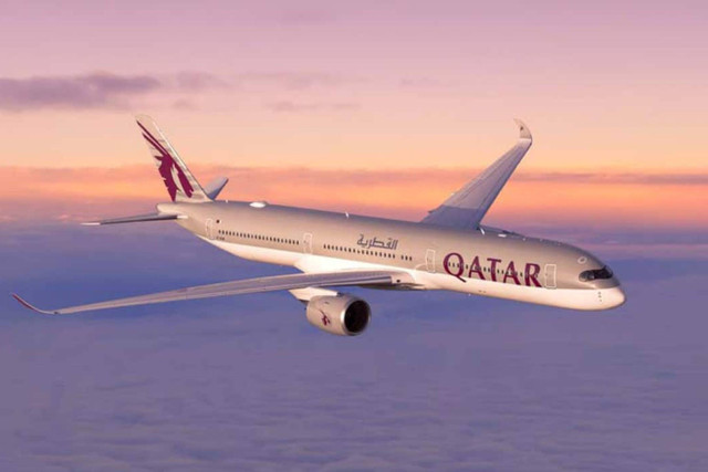 Pesawat Qatar Airways. Foto: Shutterstock