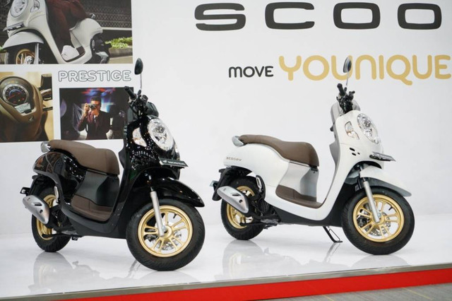 All New Honda Scoopy tipe Prestige. Foto: dok. AHM