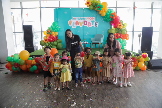 Fashion show kumparanMOM Playdate Juni 2024 Foto: Jamal Ramadhan/kumparan