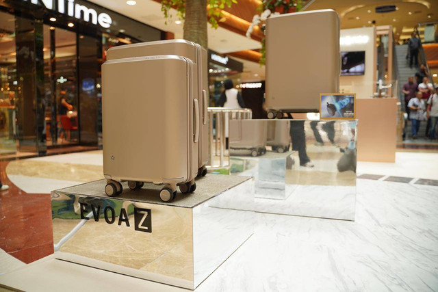 Samsonite gear pop-up event di Pondok Indah Mall (PIM), Jakarta. Foto: Samsonite