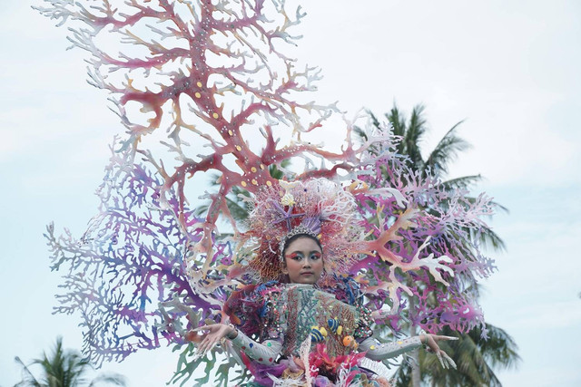 Festival Teluk Tomini (FTT) di Pantai Kayu Bura, Kabupaten Parigi Moutong, Sulawesi Tengah. Foto: Dok. Istimewa