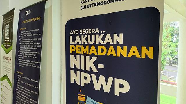 Ilustrasi pemadanan NIK dan NPWP