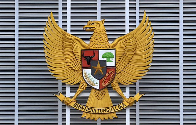 Garuda Pancasila. Sumber https://www.shutterstock.com/id/image-photo/gelora-bung-karno-stadium-jakarta-indonesia-1175204956