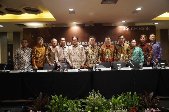PT Bank KB Bukopin Tbk atau KB Bank gelar Rapat Umum Pemegang Saham Tahunan (RUPST) tahun buku 2023 di Jakarta, Jumat (28/6/2024). Foto: Dok. KB Bukopin