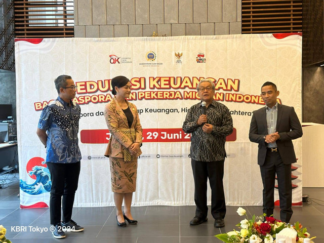 KBRI Tokyo & OJK Gelar Edukasi Keuangan bagi WNI di Jepang