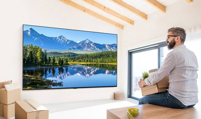 Ilustrasi TV LED 50 inch. Foto: LG 