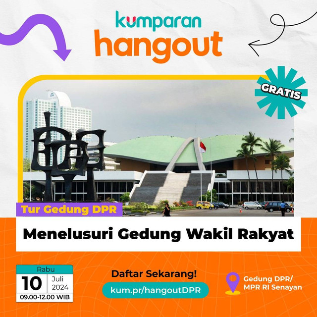 kumparan Hangout tour museum DPR. Foto: kumparan