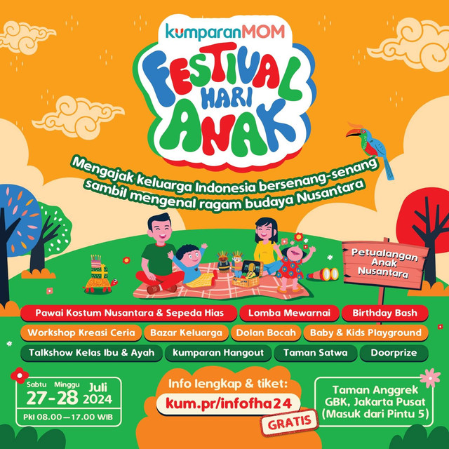 kumparanMOM Festival Hari Anak 2024 Foto: kumparan