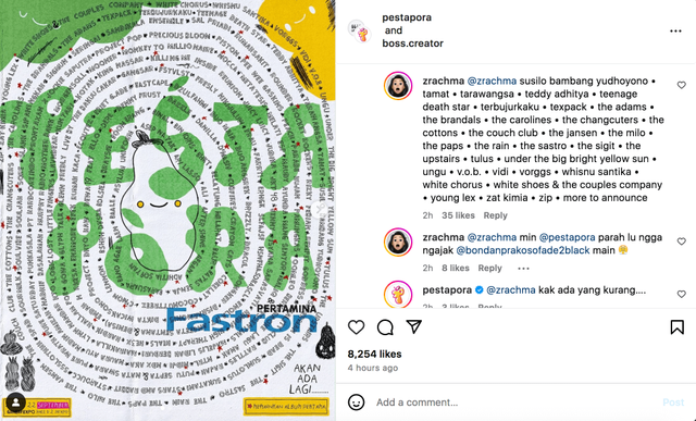 SBY sebagai penampil di poster Pestapora yang dinggah 3 Juli 2024 Foto: Instagram/@pestapora