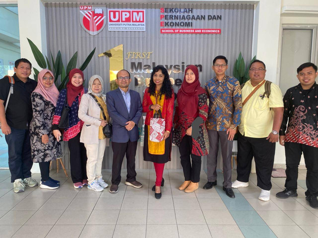 Kunjungan FEBTD Unusa ke Universiti Putra Malaysia (UPM). Foto: Dok. FEBTD Unusa