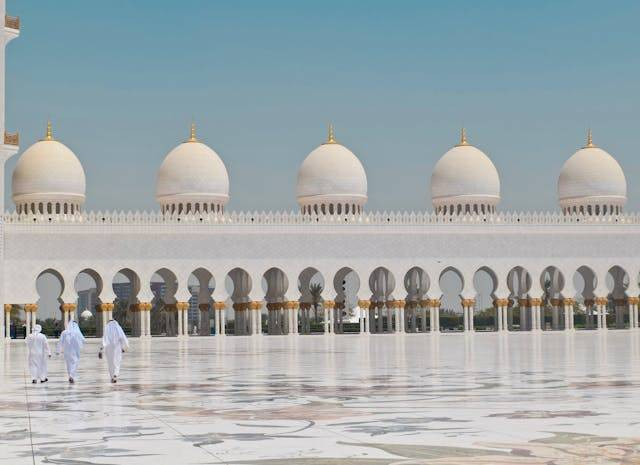 ilustrasi masjid Syekh Zayed (pexels.com/LIZ ROMO)