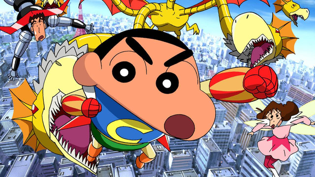 ksi Shinchan sebagai superhero (Netflix)