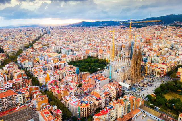 Ilustrasi kota Barcelona. Foto: Shutterstock